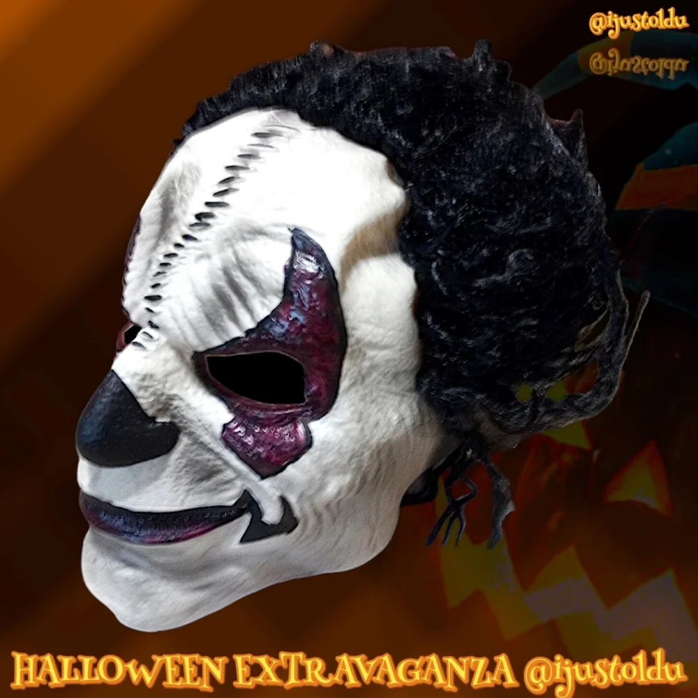 Halloween Cosplay Costume Event | Freakshow Clown Mask | High Quality Prof Grade
